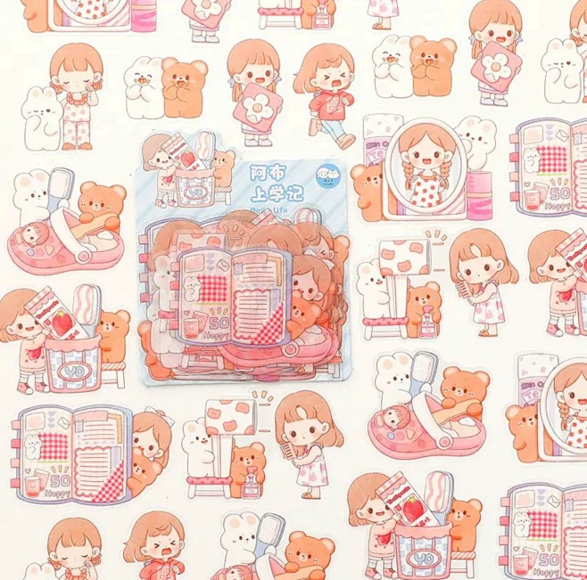 27 stickers Kawaii S...
