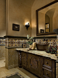 Mediterranean Bath Design Ideas, Pictures, Remodel and Decor
