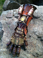 RESERVED - Steampunk Equalist Glove arm armor