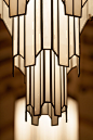 Art Deco Hanging Lamp.