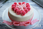 浪漫的翻糖银婚蛋糕附翻糖玫瑰做法