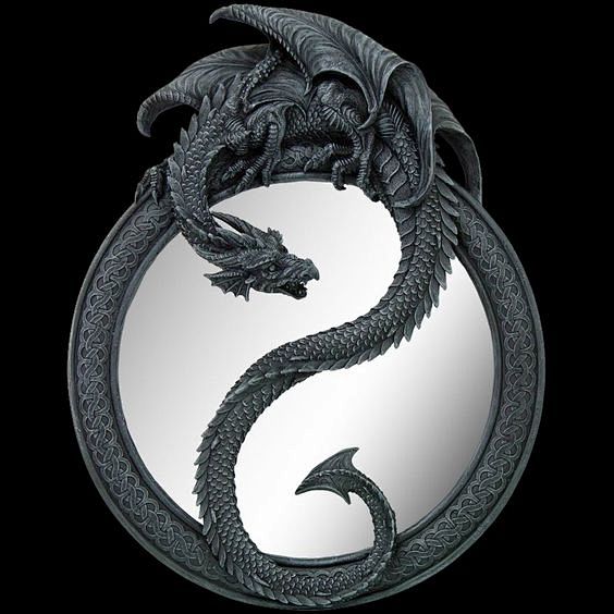 Winged Dragon Mirror...