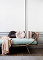 sitting pretty, gorgeous daybed photographed by line klein / sfgirlbybay: