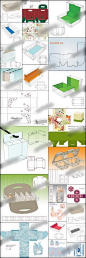 【1】各类包装盒礼盒 盒子折叠 立面展开图矢量 25EPS 2015051733-淘宝网
