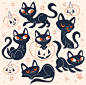 Black Cats on Behance