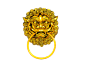 狮头铜环