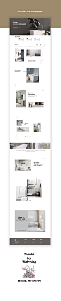 简约室内设计网页首页/专题设计_亚当Atom设计作品--致设计