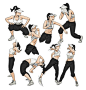 김중철joongchelkim в Твиттере: «dance drawing 12 dancer "Jade Chynoweth"… »