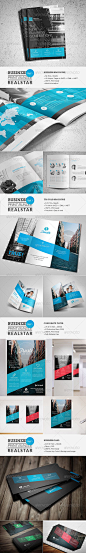 Business Print Bundle - Corporate Brochures | blue+other potentials | Pinterest