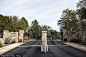 Rick Perry: The entrance to the gated community where the Texas Governor has a home near Austin, Texas