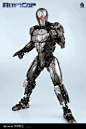  ThreeZero官图: 1/6《机械战警Robocop》 2014 - AI智能机械人EM-208