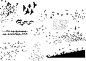 迁徙鸟群剪影矢量素材，素材格式：EPS，素材关键词：鸽子,鸟,矢量动物,飞鸟,鸟群