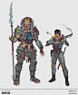 Aliens vs. Predator: Hunt Overseer Broken Tusk, William Bao : An on going fan art project that involves redesigning characters from the classic first issue of the Aliens vs Predator comic book from 1990
Link to Machiko Naguchi redesign
https://www.artstat