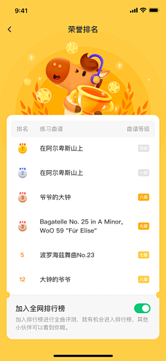 Ex小飞熊采集到APP 时间轴 表格 排名 排行榜 数据 步骤 流程