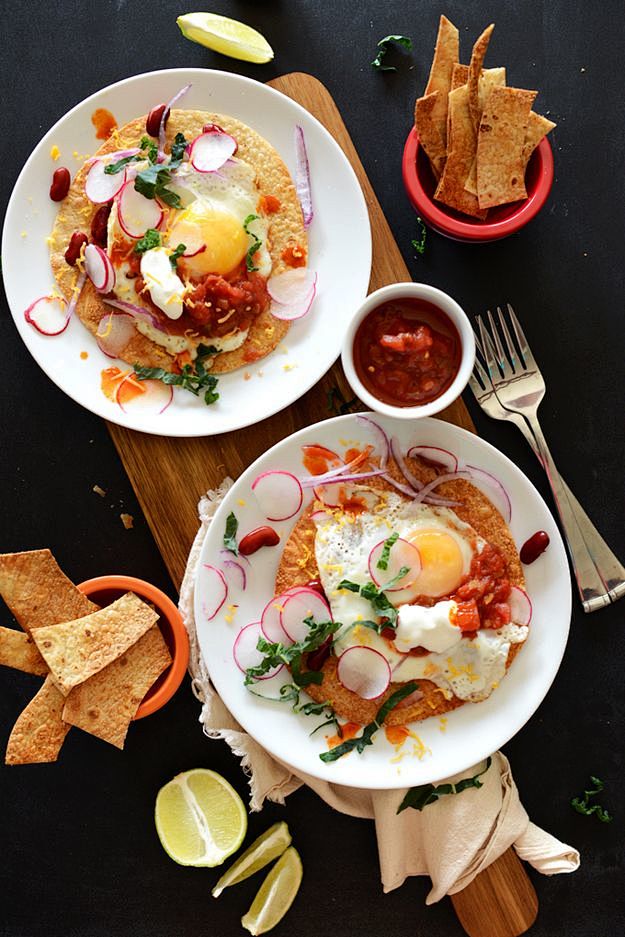 Breakfast Tostadas