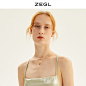 ZEGL设计师淡水珍珠双层项链女轻奢小众爱心吊坠锁骨链颈链配饰品