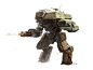 Robot weapon platform Picture  (2d, sci-fi, robot, mech)