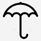 雨伞遮阳伞遮蔽物图标 标志 UI图标 设计图片 免费下载 页面网页 平面电商 创意素材