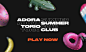 Adoratorio Summer Club website