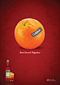 Campari- Best Served Together : Print Ads offered to Campari Israel (unfortunately never published)Advertising Agency: KDACopywriters & Creative Directos: Keren Kay, Danny Aharonson
