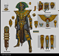 Tomb Kings Warsphinx Concept, Rinehart Appiah : Giant leonine statues that wade through the ranks of their foes, crushing them underfoot as if they were nothing more than bothersome insects.