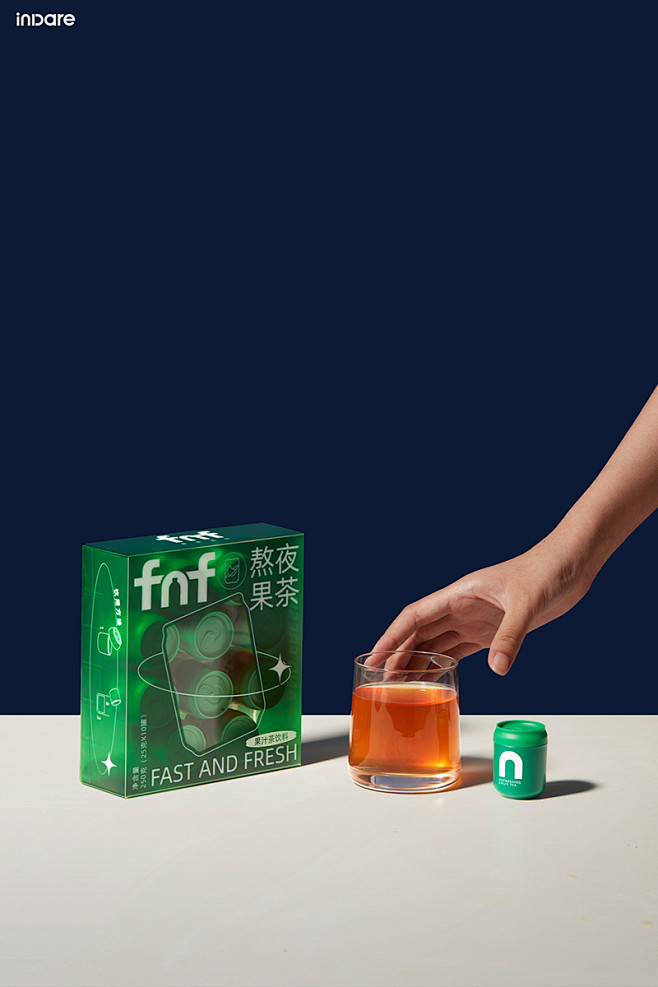 fnf ✖ inDare | 新锐茶饮品...