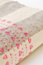 Pink Druzi Wool Blanket | Koromiko