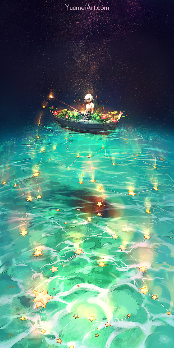 Fishing Stars by yuu...