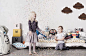 Ferm Living Cloud Wallpaper | Kid's Bedroom ideas | Little Gatherer