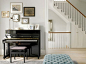 Habitaciones con piano en decoraciones clásicas