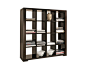 ELEGANZA | Bookcase by SELVA : Download the catalogue and request prices of Selva double-sided open wooden bookcase Eleganza | bookcase