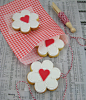 valentine heart cookie