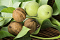 Green and ripe walnuts. Studio shot by Deyan Georgiev on 500px