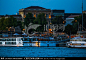 布达佩斯景色 欧洲匈牙利 观光城市 多瑙河明珠 美丽风光 世界历史名城 双子城市 自由桥 轮船轮渡 传统建筑 房屋建筑 树木植物 欧洲风情