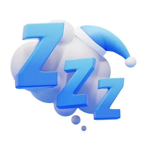 Zzz 3D Icon