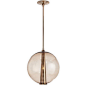 Arteriors Caviar Adjustable Large Pendant In Rose Gold By