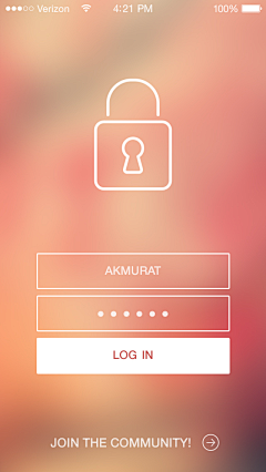 Pallas_Athena采集到APP /Login