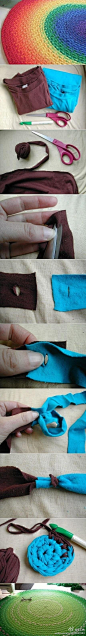 【9款创意家居DIY】教你如何自制地毯，做出属于自己家的一份特别。