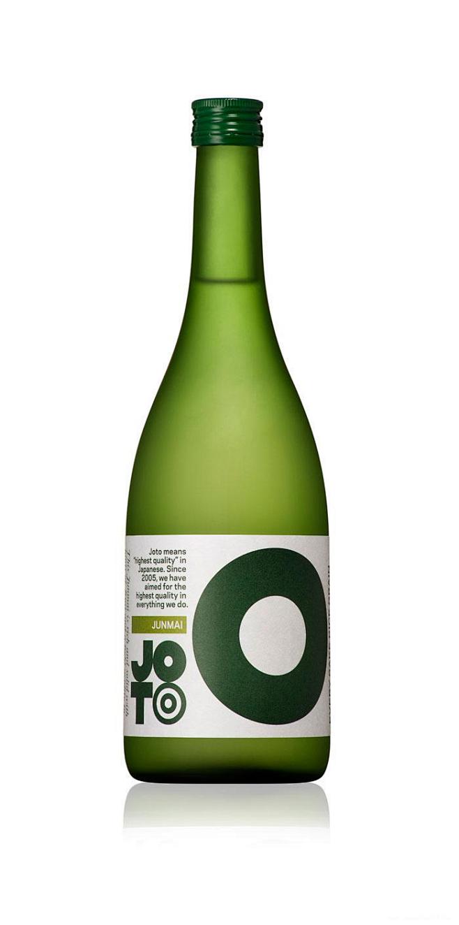 日本传统清酒Joto Sake包装设计，...