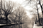 高清壁纸 - 黑色 - 黑色，背景，树木，壁纸，冬季，河流，建筑物，阿姆斯特丹，雪，白色，房子，桥梁，街道，照片，城市阿姆斯特丹，荷兰 - 2571x1711