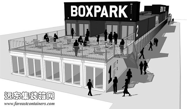 BOXPARK shoreditch 盒...