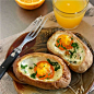 Baked Eggs in Potato Nests #赏味期限#