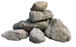 石块PNG 合成素材 免抠图 石头 山体