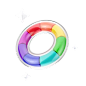 Color Wheel 3D Icon