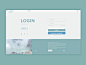 Daily UI/UX challenge | Login Page sign in login design clean website webdesign ux uiux ui