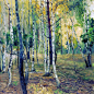 俄罗斯和波兰印象派风景画家 Stanislav Zhukovsky（1875年--1944年）作品欣赏 （一）