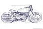 【图】MAC Motorcycles design sketch - 交通工具设计手绘 - 中国设计手绘技..._焦文娜的收集_我喜欢网