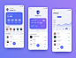 Mobile Banking - Exploration figmadesign figma clean mobile banking banking app bank app finance mobile app design mobile uxui uidesign ui