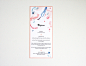 Wedding Stationery : Designed menu, place card and table number for wedding.