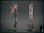 Melee weapon design. Post apocalyptic setting, Anton Kazakov : Melee weapon design for PC game.<br/>-fotobashing and overpainting (photoshop)<br/>please zoom for more details :)